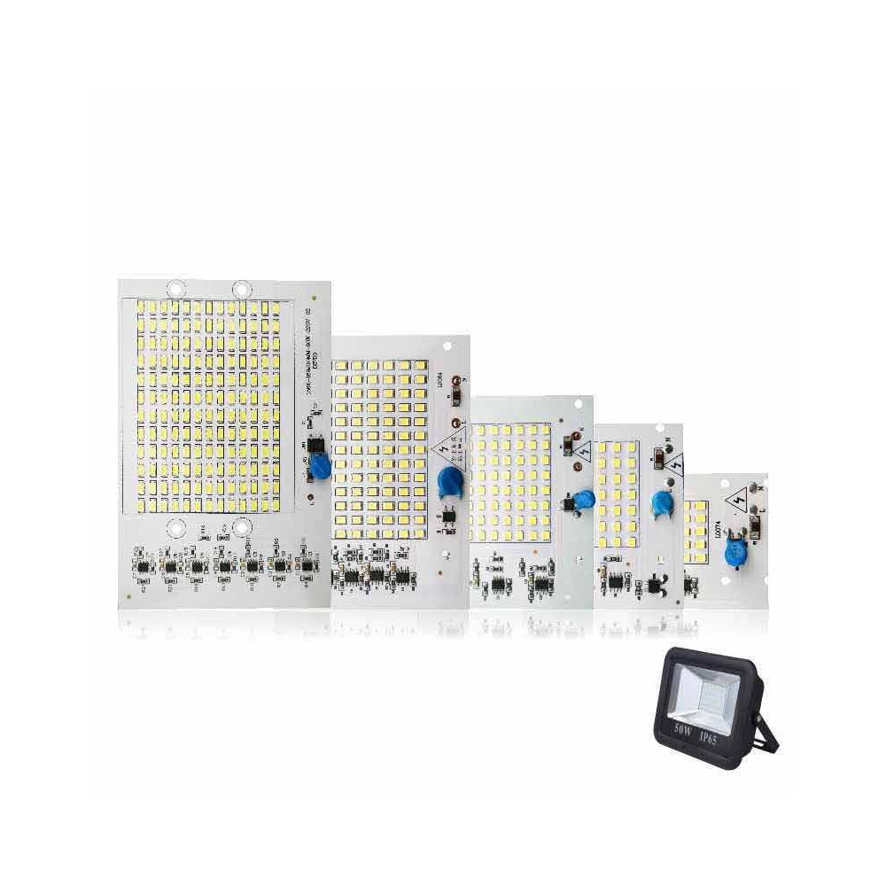 Repuesto LED SMD Cuadrado 50W 230V