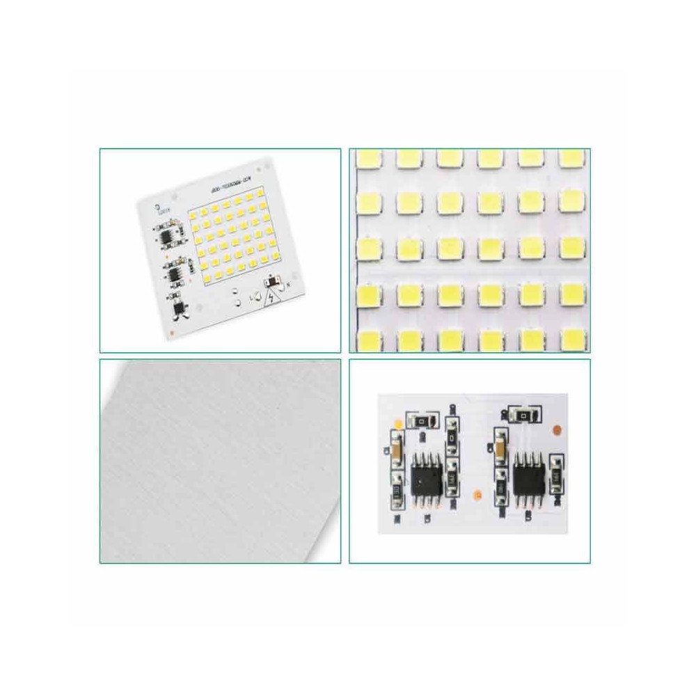 Repuesto LED SMD Cuadrado 50W 230V