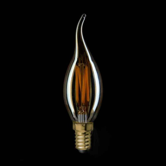 Bombilla LED Vela Vintage E14 4W