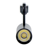 Foco Led 30W para Carril Monofásico Negro