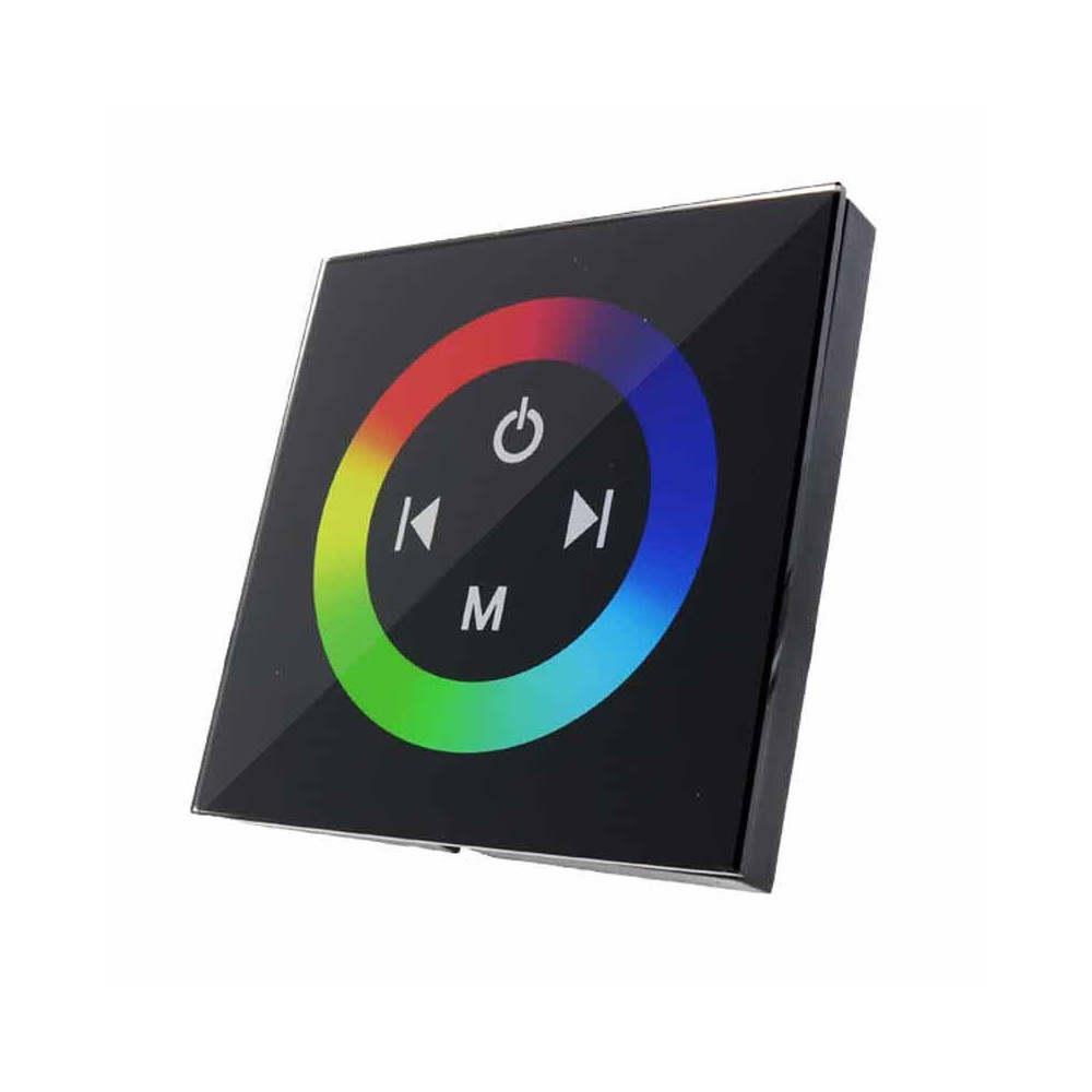 Controlador RGB Empotrable Tactil 12-24V
