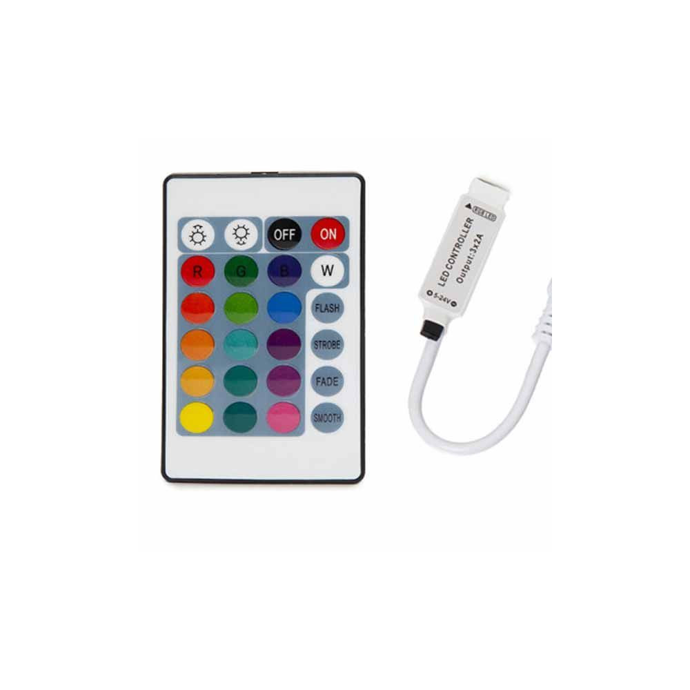Controlador MINI RGB Infrarrojos 5Vdc USB