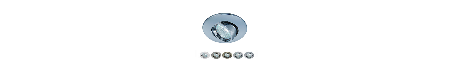 Empotrables de Aluminio para GU10 | Focos Ojos de Buey