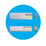 PERFILES ALUMINIO TIRAS LED